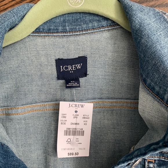 Jcrew Jean jacket - Picture 1 of 2